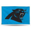 American Fireglass Carolina Panthers Banner Flag FGB0802